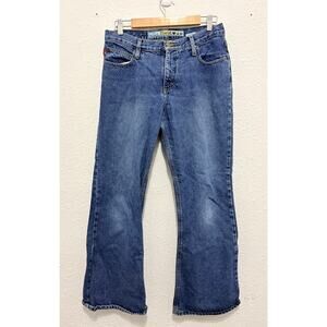 Vintage Y2K Mudd Wide Leg Jeans Flare Medium Wash